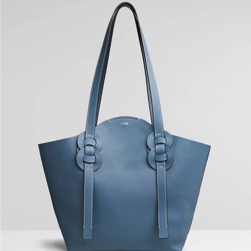 Chloe Darryl Tote in Mirage Blue.
Medium size.